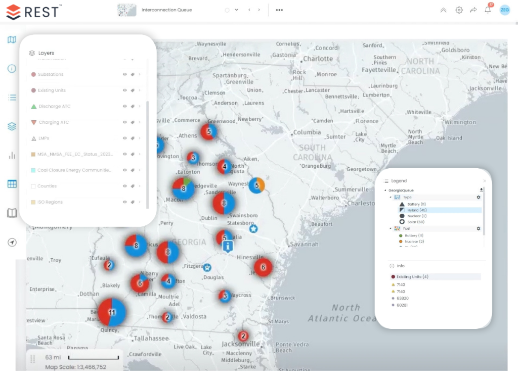 REST- Grid Interconnection Analysis Tool for POI and other Insights